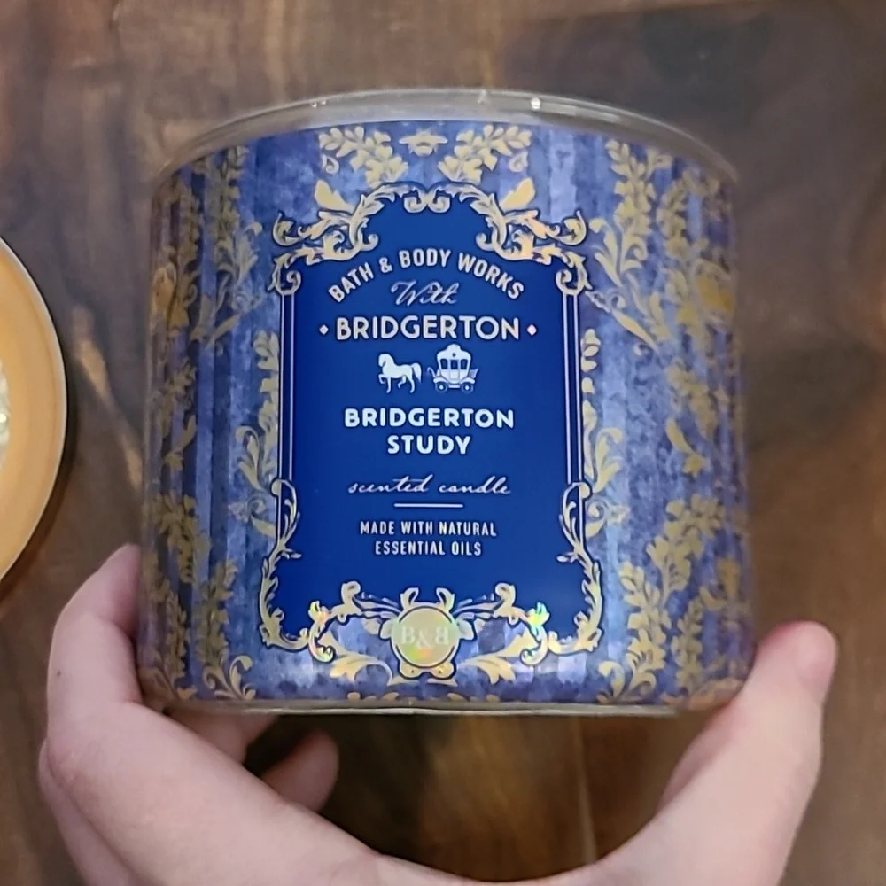 BRIDGERTON STUDY 3 Wick Candle Bath And Body Works + Bridgerton - Picture 3 of 5